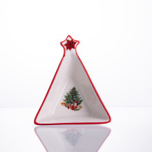 Піала новорічна з порцеляни у формі ялинки на Різдво 15×12×4 (см) HP-SDHK-15 (LG-HP-SDHK-15)