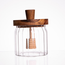 Медовниця скляна з кришкою і ложкою 320 (мл) 64486-4 (LG-64486-4) Медовниця скляна з кришкою і ложкою 320 (мл) 64486-4 (LG-64486-4)