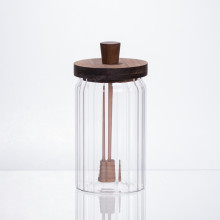 Медовниця скляна з кришкою і ложкою 850 (мл) 64486-6 (LG-64486-6) Медовниця скляна з кришкою і ложкою 850 (мл) 64486-6 (LG-64486-6)