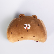 Подушка-подголовник Cookie Bear для путешествий коричневый HP-56-2BR (LG-HP-56-2BR)