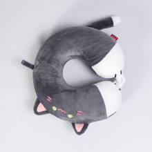 Подушка для шеи Kitty U-образная темно-серый HP-56-11BG (LG-HP-56-11BG)