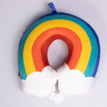 Подушка для шеи Rainbow U-образная, синий HP-56-13BL (LG-HP-56-13BL)