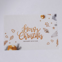 Коврик для сервировки стола Merry Christmas and Happy New Year 45*30 см HP-36327-3 (LG-HP-36327-3)