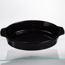 Форма для запекания овальная 36×22.5×7 (см) форма для духовки 2 литра Черный SH1290 (LG-SH1290)