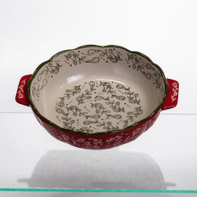 Форма для запекания Vintage Ø20 (см) круглая с ручками Красная HM04-06 (LG-HM04-06)
