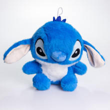 Мягкая игрушка Стич 20х15 (см) плюшевая игрушка Лило и Стич Stitch для детей на подарок Синий 509-23BL (LG-509-23BL)