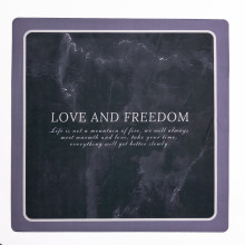 Коврик для ванной комнаты Love and freedom 58*58 см диатомитовый HP-42-10 (LG-HP-42-10)
