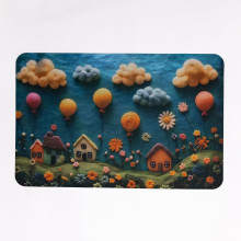 Коврик диатомитовый с 3D-эффектом Whimsical Village 38*58 см универсальный HP-42-34 (LG-HP-42-34)
