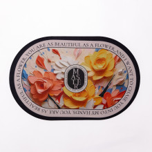 Коврик диатомитовый универсальный BEAUTIFUL FLOWERS 58*38 см с эффектом 3 - D HP-42-55 (LG-HP-42-55)