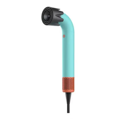 Фен стайлер Super Hairdryer мультистайлер 1600 Вт прибор для волос с холодным горячим воздухом 4 насадки Голубой HP-3PBL (LG-HP-3PBL)