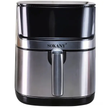 Мультипечь Sokany SK-10045 аэрогриль 8л сенсорный экран фритюрница, воздушная печь без масла аэрофритюрница 2000Вт SK-10045 (LG-SK-10045)