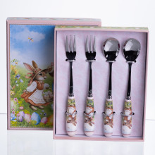 Набор столовых приборов Rabbit Family 4 предмета на 2 персоны HP-7323-12 (LG-HP-7323-12)