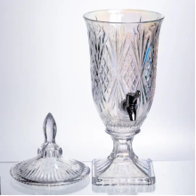 Лимонадница Crystal Trinity 2 литра с краном для сока мохито молока напитков HP-19-301 (LG-HP-19-301)