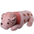 Игрушка-подушка с пледом внутри Собака 65 см розовый 9527-40P (LG-9527-40P)