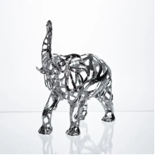 Декоративна фігурка Elephant 25х10х25 см металева HP-7-10 (LG-HP-7-10) Декоративна фігурка Elephant 25х10х25 см металева HP-7-10 (LG-HP-7-10)
