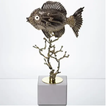 Декоративна фігурка Gold Fish 16x8x30 см металева HP-7-18 (LG-HP-7-18) Декоративна фігурка Gold Fish 16x8x30 см металева HP-7-18 (LG-HP-7-18)