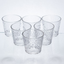 Набір склянок для напоїв Textured Tumbler 6 штук по 140 мл HP-17-17 (LG-HP-17-17)