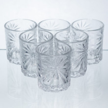 Набір чарок для віскі Shot glass 6 штук по 75 мл HP-17-34 (LG-HP-17-34) Набір чарок для віскі Shot glass 6 штук по 75 мл HP-17-34 (LG-HP-17-34)