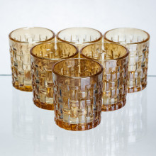 Набір чарок для міцних напоїв Shot glass 6 штук по 75 мл коричневий HP-17-37 (LG-HP-17-37) Набір чарок для міцних напоїв Shot glass 6 штук по 75 мл коричневий HP-17-37 (LG-HP-17-37)