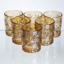 Набір чарок для віскі Shot glass 6 штук по 75 мл коричневий HP-17-39 (LG-HP-17-39) Набір чарок для віскі Shot glass 6 штук по 75 мл коричневий HP-17-39 (LG-HP-17-39)