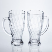 Набір кухлів для пива Glass Mug скляних 2 штуки по 420 мл HP-17-59 (LG-HP-17-59) Набір кухлів для пива Glass Mug скляних 2 штуки по 420 мл HP-17-59 (LG-HP-17-59)