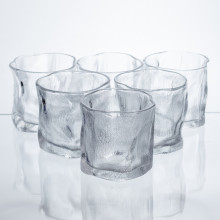 Набір склянок для напоїв Glacier Set 6 штук по 236 мл скляні HP-17-65 (LG-HP-17-65)