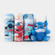 Набор детских полотенец из микрофибры 3 штуки 25*50 см с игрушкой синий Colorful Home 501-181-C-90BL (LG-501-181-C-90BL)