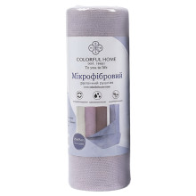 Салфетки в рулоне 20 штук 25×25 см из микрофибры фиолетовый Colorful Home 515-5-60V (LG-515-5-60V) Салфетки в рулоне 20 штук 25×25 см из микрофибры фиолетовый Colorful Home 515-5-60V (LG-515-5-60V)
