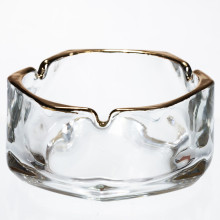 Пепельница стеклянная 12 см Yiwu HP-34-66 (LG-HP-34-66)
