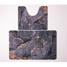 Набор ковриков для ванной и туалета Luxury Marble 50*80 / 40*50 см Yiwu HP-42-180 (LG-HP-42-180) Набор ковриков для ванной и туалета Luxury Marble 50*80 / 40*50 см Yiwu HP-42-180 (LG-HP-42-180)