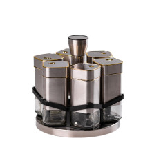 Набір для спецій на підставці 6 предмети по 120 мл HP531T1025J (LG-HP531T1025J) Набір для спецій на підставці 6 предмети по 120 мл HP531T1025J (LG-HP531T1025J)