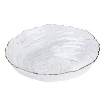 Тарілка глибока скляна Ø20 см для сервірування столу прозора салатниця супниця піала HP4140 (LG-2148787566) Тарілка глибока скляна Ø20 см для сервірування столу прозора салатниця супниця піала HP4140 (LG-2148787566)