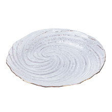 Десертна тарілка Ø18 см із золотим обідком прозора HP4144 (LG-2148787570) Десертна тарілка Ø18 см із золотим обідком прозора HP4144 (LG-2148787570)