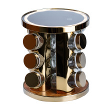 Набір для спецій 12 предметів на круглій підставці з LED-підсвічуванням HP15284 (LG-2148787730) Набір для спецій 12 предметів на круглій підставці з LED-підсвічуванням HP15284 (LG-2148787730)