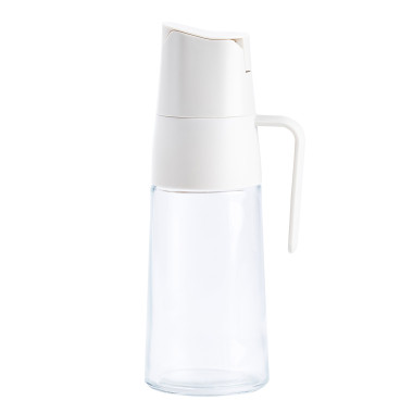 Пляшка дозатор для олії та оцту 600 мл з носиком бежева HP16294 (LG-2148787738)