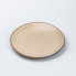 Тарілка сервірувальна кругла порцелянова 22.5 см бежева HP23378 (LG-2183918571)