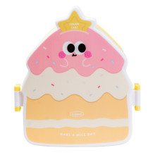 Дитячий ланч бокс на дві секції 950 мл пластиковий з вилкою та ложкою Дитячий ланч бокс на дві секції 950 мл пластиковий з вилкою та ложкою