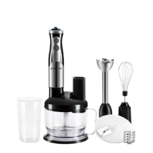 Блендер із чашею занурювальної Sokany 8 в 1 ручний з насадками потужний 700 Вт портативний універсальний міксер SK50118 (LG-2016422659)