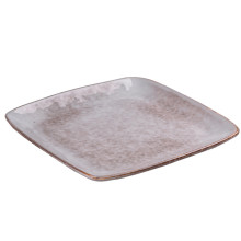 Тарілка плоска квадратна з порцеляни 26.5 см бежева HP631 (LG-2034241851) Тарілка плоска квадратна з порцеляни 26.5 см бежева HP631 (LG-2034241851)