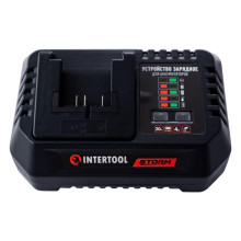 Зарядное устройство для аккумулятора Intertool 20В x 4Ач Li-Ion Storm