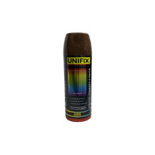 Эмаль универсальная Unifix 400мл RAL 8011 коричнево-ореховая