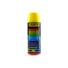 Эмаль универсальная Unifix 400мл RAL 1018 желтый цинковый