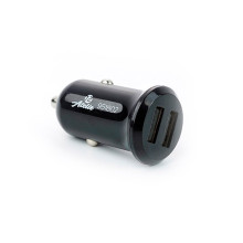 Автомобильное зарядное устройство 12 Atelie 2 USB x 5V x 2.1A черный