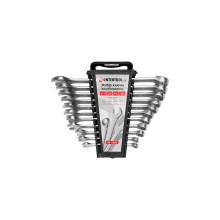 Набор ключей рожково-накидных Intertool 7-19мм (11шт)