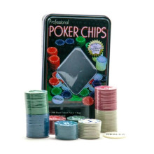 Набор фишек для покера, 100 штук IGR55
