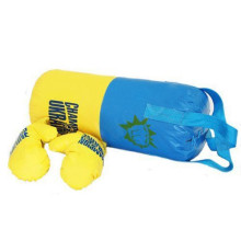 Набор для бокса детский Dankotoys Украина груша и перчатки 50 см Разноцветный (TS-11525)