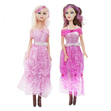 Кукла в розовом платье, 55 см