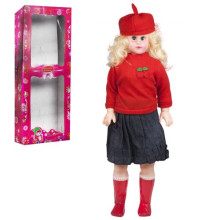 Кукла музыкальная, 75 см (в красном)