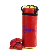 Боксерский набор детский Strateg Elite Sport большой 55 см диаметр 21 см Красный (TS-145265)