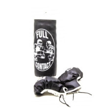 Боксерский набор детский MIC груша и перчатки 43 см Черный (TS-149633)